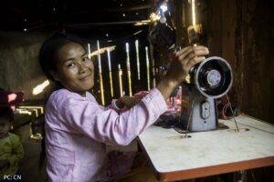 Arisa Praja Busy Doing Tailoring (PC: CN)